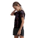 Chartres-cathedral-notre-dame-de-paris-amiens-cath-stained-glass Kids  Frill Chiffon Blouse View2