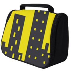 Skyline-city-building-sunset Full Print Travel Pouch (big) by Sudhe