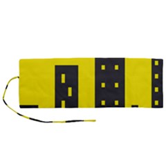 Skyline-city-building-sunset Roll Up Canvas Pencil Holder (m) by Sudhe