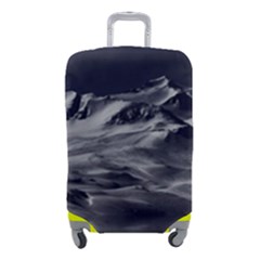 Mountain-snow-night-cold-winter Luggage Cover (small) by Sudhe