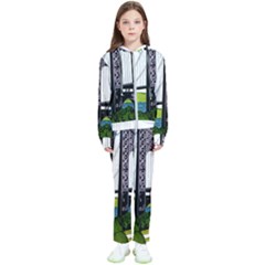 Bridge-vintage-clip-art-color Kids  Tracksuit by Sudhe