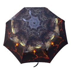 Landscape-volcano-eruption-lava Folding Umbrellas by Sudhe