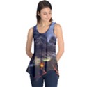 Landscape-volcano-eruption-lava Sleeveless Tunic View1