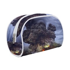 Landscape-volcano-eruption-lava Make Up Case (small) by Sudhe