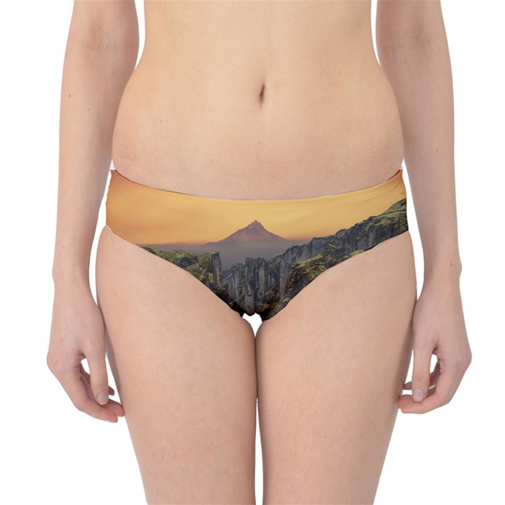 Landscape-cannon-river-mountain Hipster Bikini Bottoms