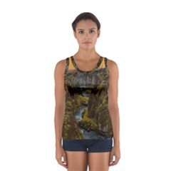 Landscape-cannon-river-mountain Sport Tank Top 