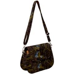 Landscape-cannon-river-mountain Saddle Handbag