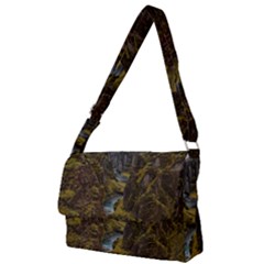 Landscape-cannon-river-mountain Full Print Messenger Bag (L)