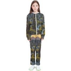 Landscape-cannon-river-mountain Kids  Tracksuit