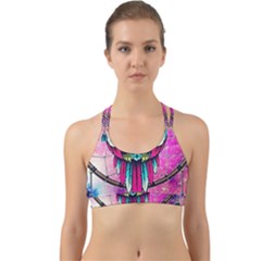 Owl Dreamcatcher Back Web Sports Bra by Sudhe