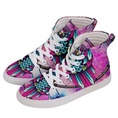 Owl Dreamcatcher Women s Hi-top Skate Sneakers by Sudhe