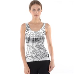 Egyptian-hieroglyphics-history-seb Tank Top by Sudhe