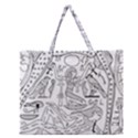 Egyptian-hieroglyphics-history-seb Zipper Large Tote Bag View1