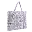 Egyptian-hieroglyphics-history-seb Zipper Large Tote Bag View2