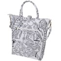 Egyptian-hieroglyphics-history-seb Buckle Top Tote Bag View2