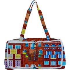 Town-buildings-old-brick-building Multi Function Bag by Sudhe