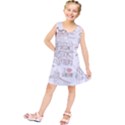 London-paris-drawing-vector-london-comics Kids  Tunic Dress View1