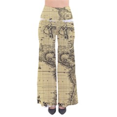 Map-vintage-old-ancient-antique So Vintage Palazzo Pants by Sudhe