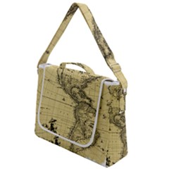 Map-vintage-old-ancient-antique Box Up Messenger Bag by Sudhe