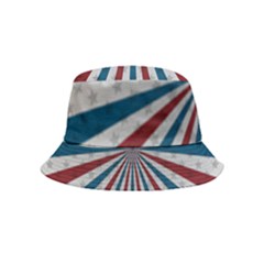 Usa-deco-background Inside Out Bucket Hat (kids)