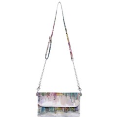 Drawing-watercolor-painting-city Mini Crossbody Handbag by Sudhe