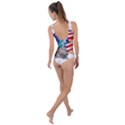 Statue Of Liberty Independence Day Poster Art Side Cut Out Swimsuit View2