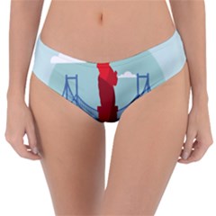 New-york-usa-liberty-landmark Reversible Classic Bikini Bottoms by Sudhe