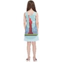 New-york-usa-liberty-landmark Kids  Lightweight Sleeveless Dress View2