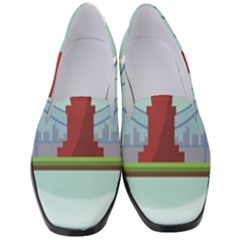 New-york-usa-liberty-landmark Women s Classic Loafer Heels by Sudhe