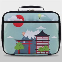 Japan-landmark-landscape-view Full Print Lunch Bag by Sudhe