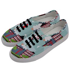 Japan-landmark-landscape-view Men s Classic Low Top Sneakers by Sudhe