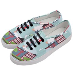 Japan-landmark-landscape-view Women s Classic Low Top Sneakers by Sudhe