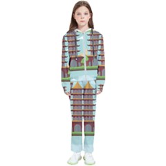 China-landmark-landscape-chinese Kids  Tracksuit by Sudhe