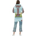 China-landmark-landscape-chinese Women s Long Oversized Pullover Hoodie View2