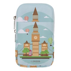 London-watch-landmark-england Waist Pouch (small) by Sudhe