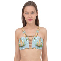 London-watch-landmark-england Cage Up Bikini Top by Sudhe