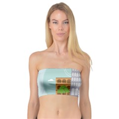 Roma-landmark-landscape-italy-rome Bandeau Top by Sudhe