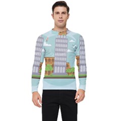 Roma-landmark-landscape-italy-rome Men s Long Sleeve Rash Guard