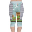 Roma-landmark-landscape-italy-rome Velvet Capri Leggings  View2