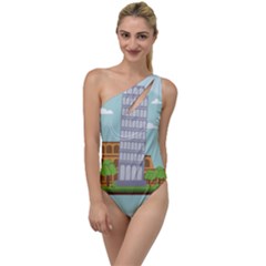 Roma-landmark-landscape-italy-rome To One Side Swimsuit by Sudhe