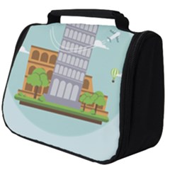 Roma-landmark-landscape-italy-rome Full Print Travel Pouch (big) by Sudhe