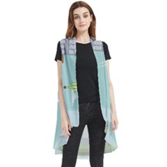 Roma-landmark-landscape-italy-rome Sleeveless Chiffon Waistcoat Shirt