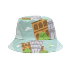 Roma-landmark-landscape-italy-rome Inside Out Bucket Hat by Sudhe