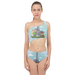 Paris-france-french-europe-travel Spliced Up Two Piece Swimsuit by Sudhe