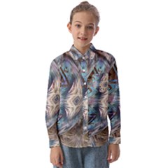 Tribal Pop Kids  Long Sleeve Shirt by MRNStudios