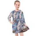 Tribal Pop Kids  Quarter Sleeve Shirt Dress View1