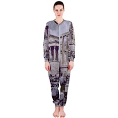 Erechtheum Temple, Athens, Greece Onepiece Jumpsuit (ladies) 