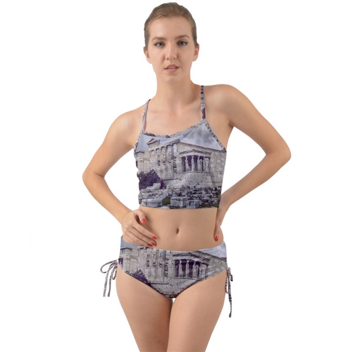 Erechtheum Temple, Athens, Greece Mini Tank Bikini Set