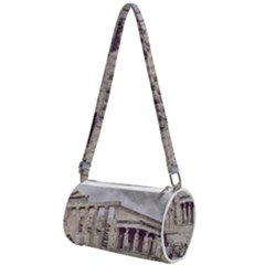 Erechtheum Temple, Athens, Greece Mini Cylinder Bag by dflcprintsclothing