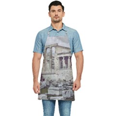 Erechtheum Temple, Athens, Greece Kitchen Apron by dflcprintsclothing